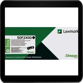 502X - Lexmark 50F2X00 Lasertoner schwarz return program mit ca. 10.000 Seiten Druckleistung