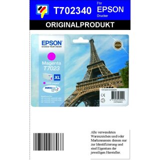 T702340-magenta- Epson Original Druckertinte zum Superangebot