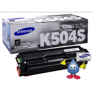 CLTK505S - schwarz - Samsung Toner mit 2.500 Seiten Druckleistung nach Iso - SU158A