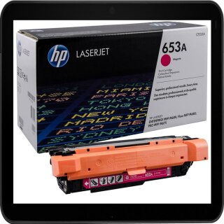 HP653A - magenta- HP Laertoner CF322A mit 16.000 Seiten Druckleistung nach Iso