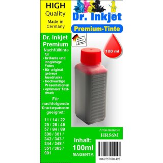 HR56M - magenta - Dr.Inkjet Premium Nachfülltinte in...