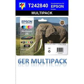 T24284010-MULTIPACK-EPSON Original Drucktinte mit 29,1ml Inhalt zum Superangebot