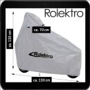 Rolektro, Abdeckhülle, BT250/Fun20/Fun20-2, V.2, Silber, Passgenau, mit Rolektro Logo