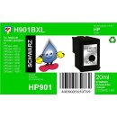 HP901BXL - TiDis Ersatzpatrone Schwarz mit 20ml Inhalt...
