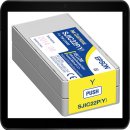 SJIC22P Epson Druckerpatrone Yellow mit 32,5ml Inhalt -...