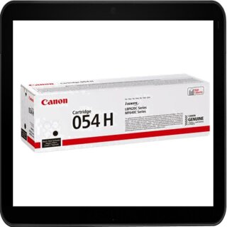 054H - Black - Canon Toner mit ca. 3.100 Seiten Druckleistung nach Iso - 3028C002