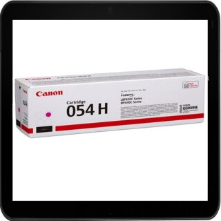 054H - Magenta - Canon Toner mit ca. 2.300 Seiten Druckleistung nach Iso - 3026C002