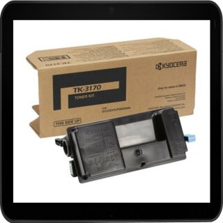 TK-3170 - schwarz - Kyocera Lasertoner mit 15.500 Seiten Druckleistung - 1T02T80NL0