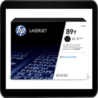 CF289Y - schwarz - HP Lasertoner mit ca. 20.000 Seiten Druckleistung nach ISO