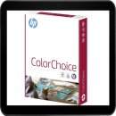 A4 Kopierpapier HP ColorChoice - hochweiß - 120g/m² - 250Blatt Packung für Laser, Gel und Inkjet geeignet (CHP753)