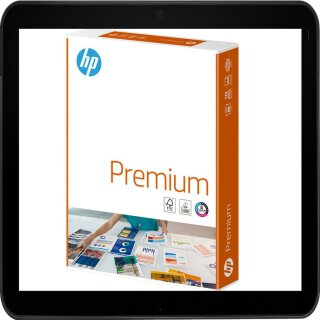 A4 Kopierpapier HP Premium - hochweiß - 80g/m² - 500Blatt Packung für Laser, Gel und Inkjet geeignet (CHP850)