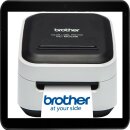 Farb Etikettendrucker brother VC-500W