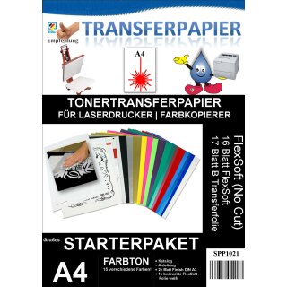 A4 FlexSoft (No-Cut) Unser GROßES Muster - Starterpaket zum ausprobieren