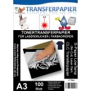 A3 - Toner Transferpapier Laser Dark (No-Cut) B-Paper...