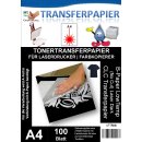 A4 - Toner Transferpapier Laser Dark (No-Cut) B-Paper...