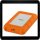 LACIE Rugged USB C 2 TB externe Festplatte