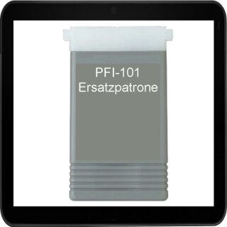 PFI101PGY - photo-grey - Ersatzrpatrone mit 130ml Inhalt - ersetzt PGY0893B001 -