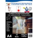 A4 Universal Tonertransferpapier - 10 Blatt Testpack...