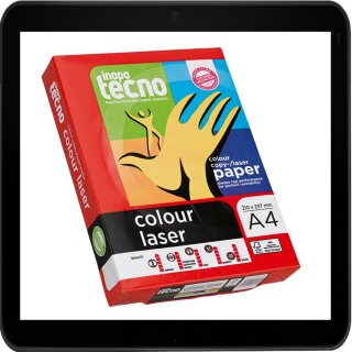 inapa tecno Laserpapier colour laser A4 90 g/qm