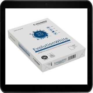 STEINBEIS Recyclingpapier EvolutionWhite A4 80 g/qm