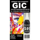 GIC 100ml Black - Hitzetransfertinte | Sublimationstinte...