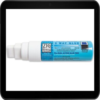 ZIG 2 Way Glue Klebestift mit 15mm breiter Spitze zum auffrischen deiner alten Schneidematten