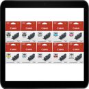 PFI-300 Multipack mit allen 10 Canon Tintenpatronen -...