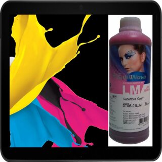 Sublinova Sublimationstinte | Hitzetransfertinte 100ml bis 1000ml Lightmagenta in der von Ihnen gewählten Menge