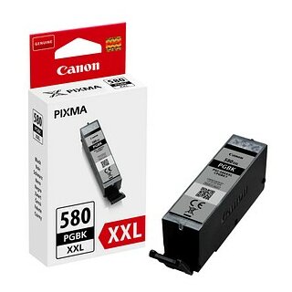 Canon PGI-580PGBKXXL Schwarzpatrone mit ca. 600 Seiten Druckleistung nach ISO - 1970C001