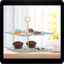 relaxdays Etagere transparent