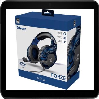 TRUST GXT488 FORZE-B PS4 HEADSET 23532 blau