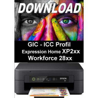 ICC Profil für GIC Sublimationstinte zum kostenlosen Download (Auf Artikel klicken)