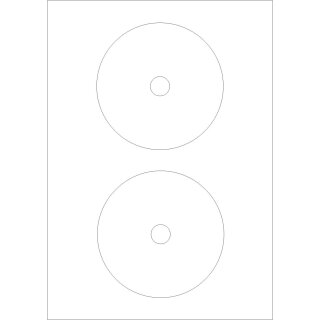 CD/DVD Label 118 / 18mm