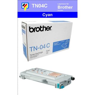 TN-04C - cyan - Brother Lasertoner mit 6.600 Seiten Druckleistung nach ISO -VERSANDFREIE LIEFERUNG-