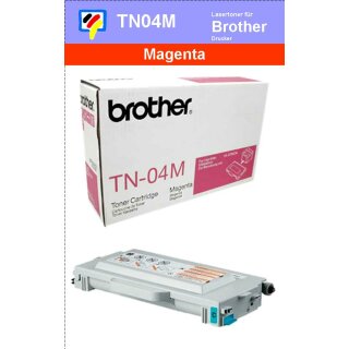 TN-04M - magenta - Brother Lasertoner mit 6.600 Seiten Druckleistung nach ISO -VERSANDFREIE LIEFERUNG-