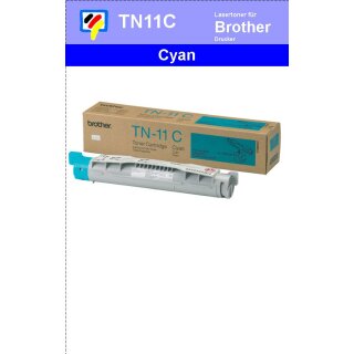 TN-11C - cyan - Brother Lasertoner mit 6.000 Seiten Druckleistung nach ISO -VERSANDFREIE LIEFERUNG-