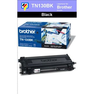 TN-130BK- schwarz - Brother Lasertoner mit 2.500 Seiten Druckleistung nach ISO -VERSANDFREIE LIEFERUNG-