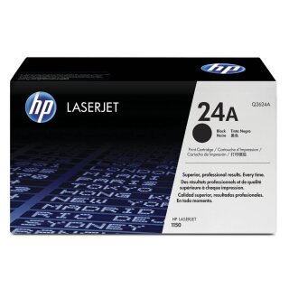 HP Q2624A - schwarz - Original HP Druckkassette mit 2.500 Seiten Druckleistung nach Iso