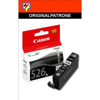 CLI526BK - Fotoschwarz - Canon Original Druckerpatrone mit 9ml Inhalt -4540B001-