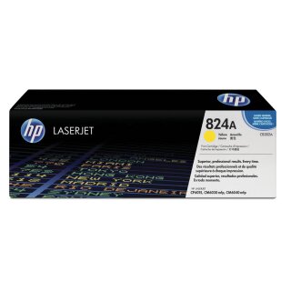 HP823A - CB382A - yellow - Original HP Druckkassette mit 21.000 Seiten Druckleistung nach Iso