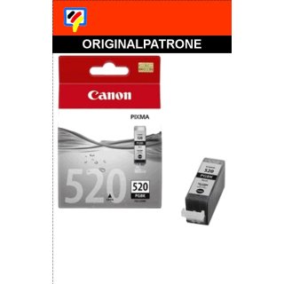 PGI520BK - schwarz - Canon Original Druckerpatrone mit 19ml Inhalt -2932B001-