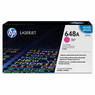 HP 647A - CE263A - magenta - Original HP Druckkassette mit 11.000 Seiten Druckleistung nach Iso