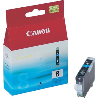 CLI8C - cyan - Canon Original Druckerpatrone mit 13ml Inhalt -0621B001-