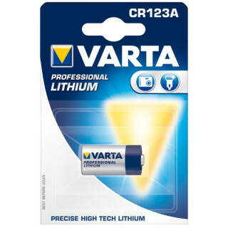 Original Lithium Batterie VARTA Professional 6205 CR123