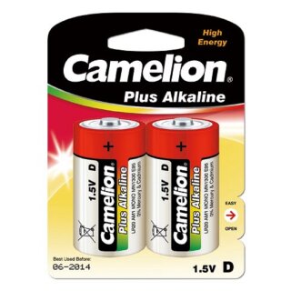Plus Alkaline Batterien Camelion LR20 Mono