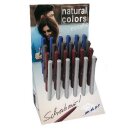 Display Kugelschreiber Natural Colors - erdigen...
