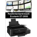 Ecotankdrucker ET-2650 Resttintentankresett