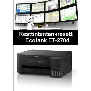 Ecotankdrucker ET-2704 Resttintentankresett