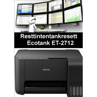 Ecotankdrucker ET-2712 Resttintentankresett