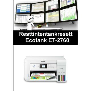 Ecotankdrucker ET-2760 Resttintentankresett